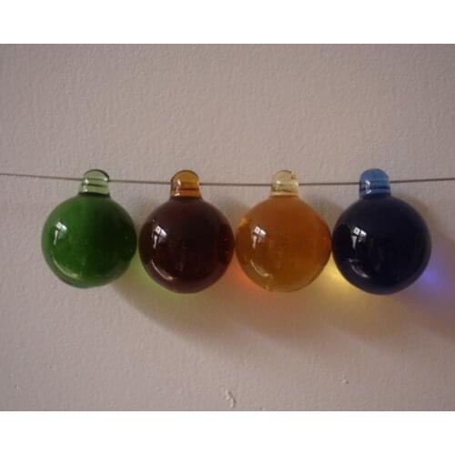 10pcs 30MM Mixed Color Crystal Ball Hanging For Crystal Chandelier Garland Strand Pendant Balls For DIY& Home Decorate