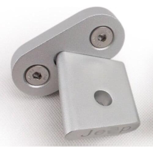 2 Pcs Off-Road Vehicle Modified Lamp Mounting Bracket A-Pillar LED Spotlight Bracket For Jeep Wrangler JK 2007-2015