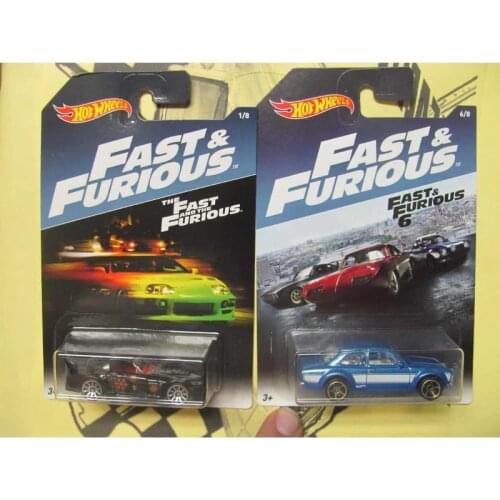 2017 Hotwheels CARS 1/64 Fast Furious mitsubishi Porsche911 GT3 Escort STI S2000 Limited collection Metal Diecast Model Race Car