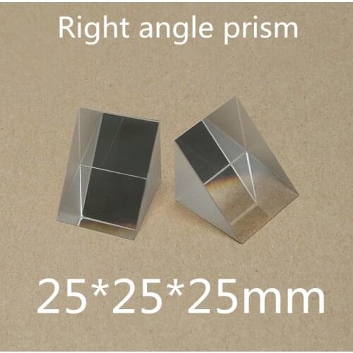 25x25x25mm 25*25*25mm Right Angle K9 Triangular Prism Lens