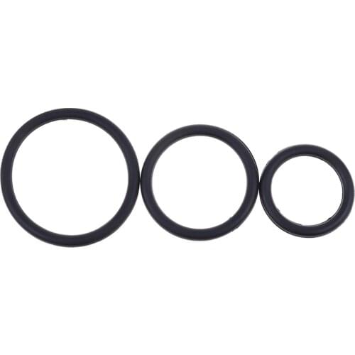 3pcs Silicone Penile Erection Rings Cockring Nozzle Cock Ring Penis Rings For Dick Ring On Penis For Man