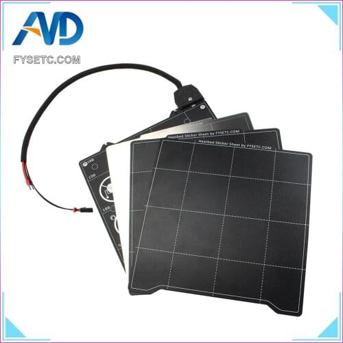 3D Print Hot bed + steel plate Tape Print Sticker Build Plate Tape 196.3*190mm for DIY Prusa mini 3D printer