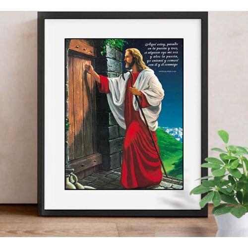 5D DIY Diamond Painting Religious Icon Full Square Rhinestone Man Diamond Embroidery Mosaic Cross Stitch Decor Home Gift