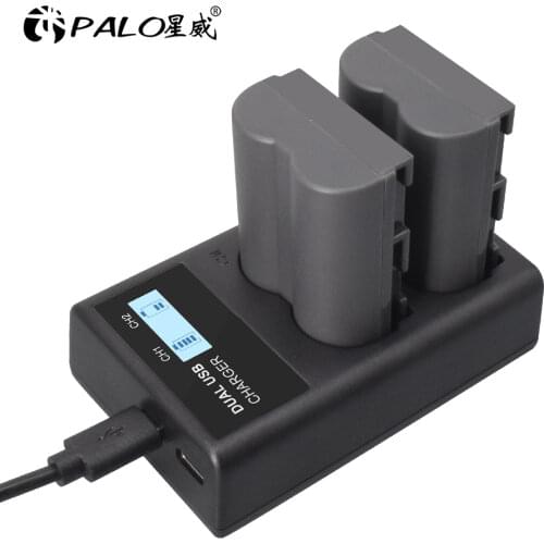 For 7.4V BP-511 2650mAh Battery BP-511A BP511 BP511A for Digital Camera Batteries G6 G5 G3 G2 G1 MVS 100i 150i 2i 1i ZR20