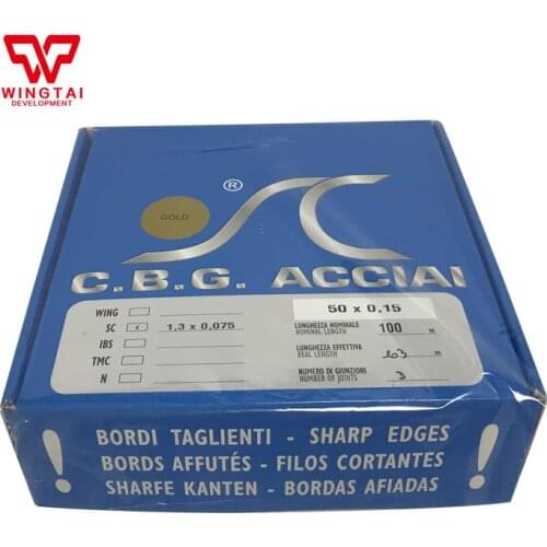 CBG GOLD Doctor Blade SC 1.3*0.075 (W50mm * 0.15 mm*100m)