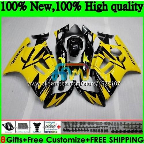 CBR 600F3 +Tank For HONDA CBR600FS CBR 600 FS F3 1995 1996 1997 1998 3BS.79 CBR600 F3 CBR600F3 95 96 97 98 Fairing Yellow black