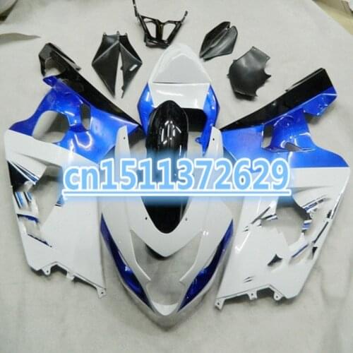 For Black/White/Blue for K4 04 05 A GSX-R600 GSXR600 HOT GSXR-600 GSXR 600 2004 2005 Body 100%NEW fairings.dake