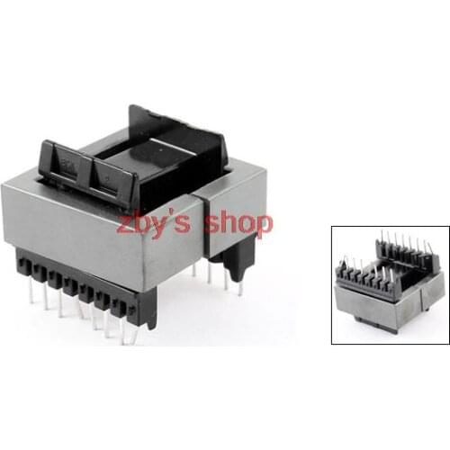 EE42-15 Plastic Bobbin 8+8 16 Pins Horizontal Type EE Transformer Ferrite Magnetic Core