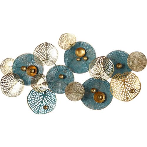 Creative Large Macrame Wall Decoration Metal Gold Retro Wall Retro Living Room Aesthetic Room Decor Home Decoration Accessories