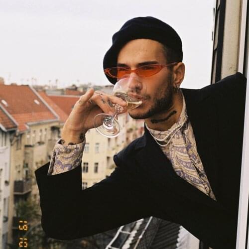 Small Cat Brand Design Luxury Sunglasses Women 2018 Men Sunglasses Vintage Red Lens Eye Sun Glasses Retro Style Top Selling