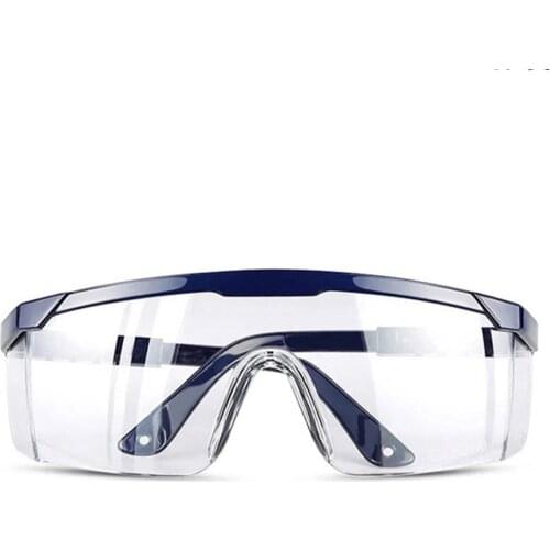 New Safety Glasses Lab Eye Protection Protective Eyewear Clear Lens Workplace Safety Goggles Anti-dust Supplies