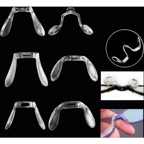 New 5pcs/set Silicone Anti Slip Glasses Nose Pads U Shaped Pad For Eyeglasses Sunglass Spectacles Eyewear Accessories