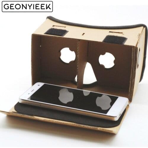 Virtual Reality Glasses Google Cardboard Glasses 3D Glasses VR glasses Movies for iPhone 5 6 7 SmartPhones VR Headset For Xiaomi
