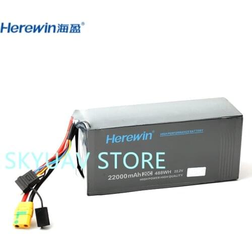 Original Herewin 6S 22000mah Battery 22.2v 20C shaft battery Agricultural plant protection UAV battery