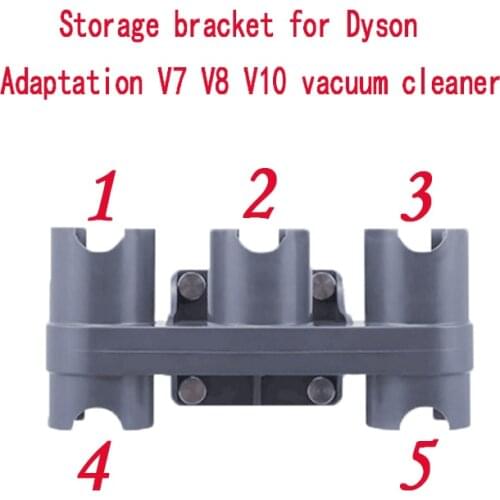 Accessories Storage Equipment Shelf for Dyson V7 V8 V10 Absolute Brush Tool Nozzle Base Bracket vacuum Cleaner Parts