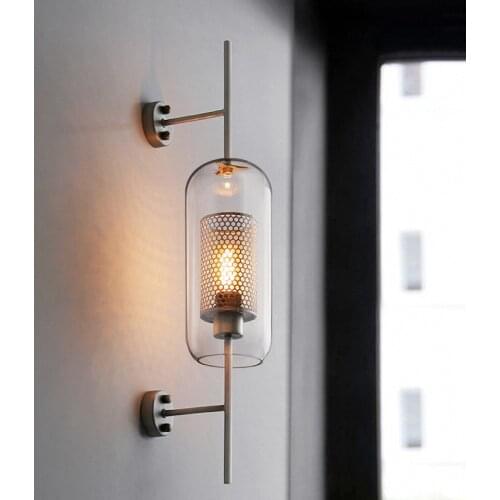 Industrial Vintage Wall Lamp For Living Room Bedroom Nordic Home Decor Retro Bedside Wall Lights Bathroom Fixtures Mirror Light