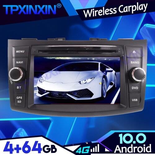 PX6 IPS Carplay Android 10.0 4+64G For SUZUKI SWIFT 2011-2016 Tape Recoder Multimedia Player Head Unit Navigation GPS Auto Radio