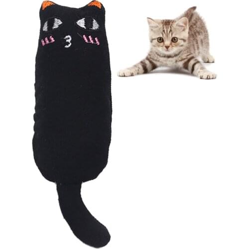 Christmas Pet Toy Lovely Plush Pet Bite Chewing Toy Pet Teething Chew Catnip Toy For Cat Christmas Tree Toy Toys For Cat Pet