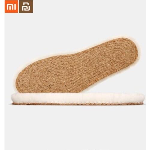 Xiaomi youpin Core Step Softwood Wool Insole For Women And Men Warm Winter