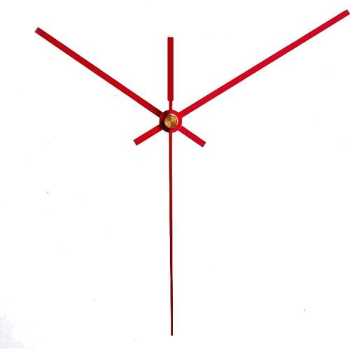 SKP Shaft Clock Hands 9636#red (just hands) Metal Aluminum DIY Hands Quartz Clock Accessory High quality DIY Clock kits