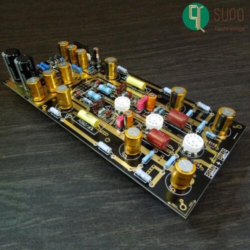 United Kingdom ear834 MM RIAA Tube Phono Amplifier Stereo amp LP Turntable Pre-Amp RIAA AMP/MM DIY KIT