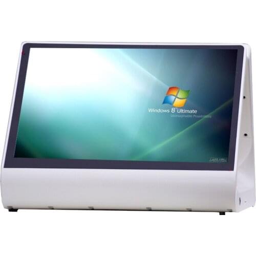 Windows os Capacitive touch screen 12 inch dual screen POS cash register touch integrated PC POS machine