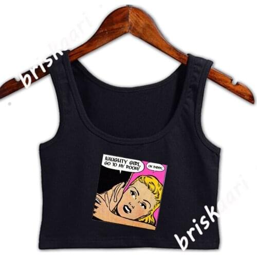 Ok Daddy Funny Adult Bdsm Print Submissive Crop Top Women Tank Top Crazy Cool For Girls Euro Size S-2xl Sleeveless Graphic Vest