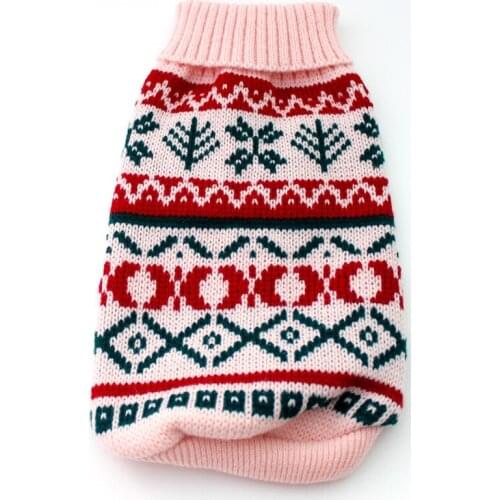 Pet Dog Sweater Hoodie Flakes&Trees Cat Puppy Coat Jacket Warm Clothes 4 Color 5 sizes