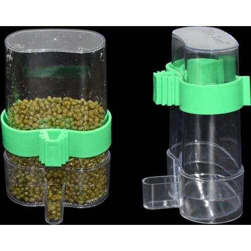 10 pcs Birds Feeders Automatic Water Trap Birds Cage Supplies Bird Cage Accessories Bird Drinking Fountain Parrot Utensils