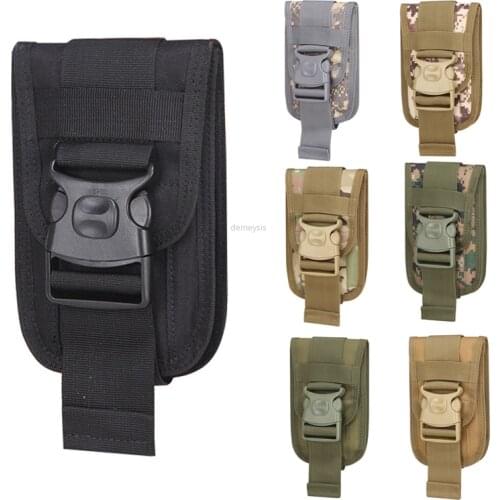 5.8 Inch Mobile Phone Bags Molle Waist Belt Military Airsfot Shooting Sports Phone Bag Pouch Tactical Mobile Phone Bags