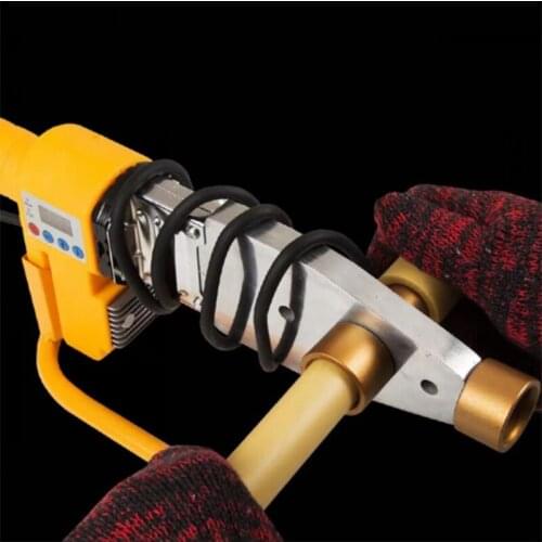 PPR PE PB pipe Hot melt machine 20/25/32/40mm Heat capacity Butt welding machine For electric water pipe Of hydropower project