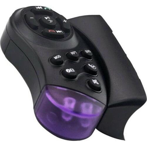 Car Steering Wheel Remote Control Switch Vehicle Bluetooth MP3 DVD Stereo Button