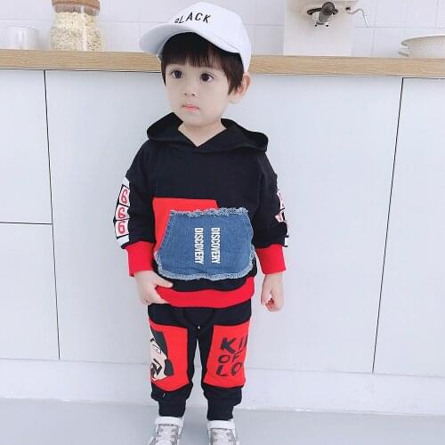 Childrens Boutique Clothing 2021New Sports Suit Spring Autumn2-Piece Set Kids Clothing Baby Boy Clothes Set Clothes For Girls