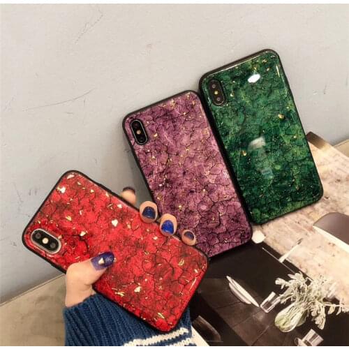 Glitter Gold Sequins Marble case For Samsung Galaxy S21 Plus Note 10 A12 A21S A31 A10 A20 A30 A50 A70 A51 A71 A72 A30S cover