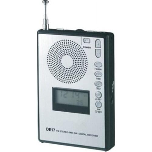 DSP digitally tuned multi band radio ortable high sensitivity FM/SW/MW stereo radios headset jack portable speaker broadcast