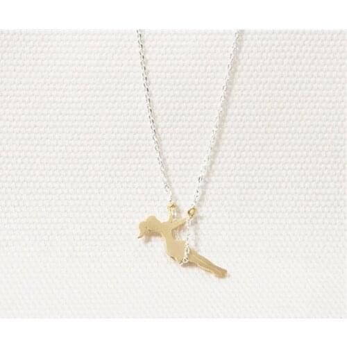 Hot hot little girl swing pendant necklace Girl on the swing necklace