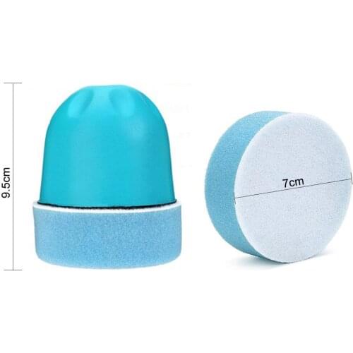 Car Manual Waxing Sponge Polishing Sponge Brush Cleaning Tire Dressing Applicator Ergonomic Application Tire Dressings
