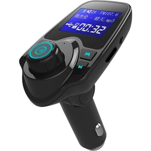 Haina Car Charger Bluetooth Wireless FM T11 Transmitter Mp3 Player Handsfree Car Kit USB Charger LED Display Car A2DP 5V 2.1A