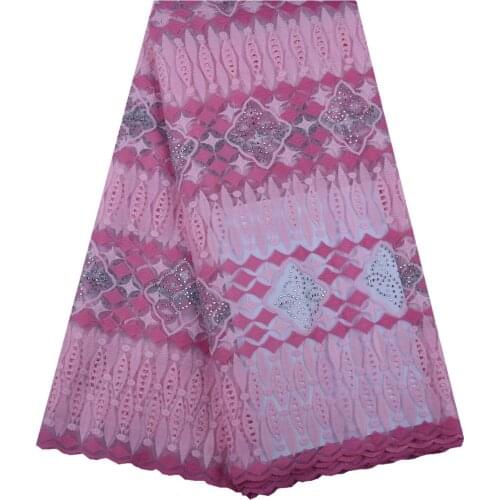 Latest African Tulle Lace Fabric 2019 African Lace Fabric High Quality French Pink Net Lace Fabric For Nigeria Women Dress S1600