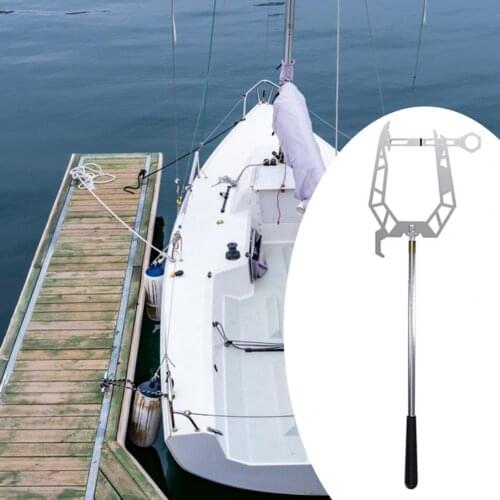 Dropshipping Multi-Purpose Dock Hook Easy Long-distance Threader Fishing Boat Hook Puller Rope Tightener Mooring Threader