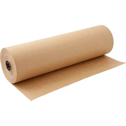 30 Meters Brown Kraft Wrapping Paper Roll for Wedding Birthday Party Gift Wrapping Parcel Packing Art Craft Retail