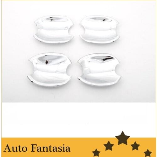 Car Styling Chrome Door Cavity Cover for Mazda 2 / Demio 08-12 - Free shipping