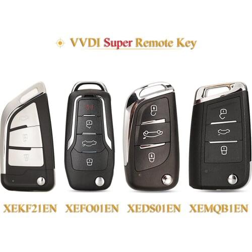 Kutery XEFO01EN/ XEMQB1EN Super Remote Key With Xt27 Xt27a66 Super Chip Wireless Key For Vvdi Key Tool