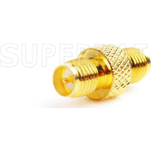 Superbat RP-SMA Jack to RP-SMA Female (Plug to Plug) RF Coaxial Adapter straight Connector