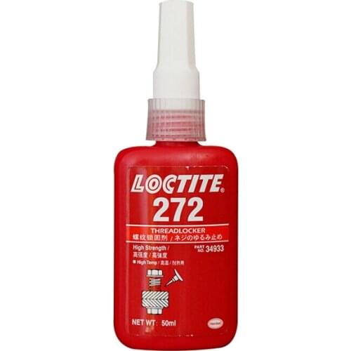 50ml Loctite Screw Glue 272Threadlocking Agent High Strength Anaerobic Adhesive Thread Sealant Resistant To High Temperature