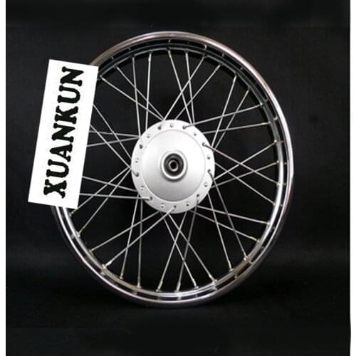 XUANKUN Motorcycle Parts Refitted Widened Hub Rear Wheel Hub 185-17/ Front Wheel 16-17