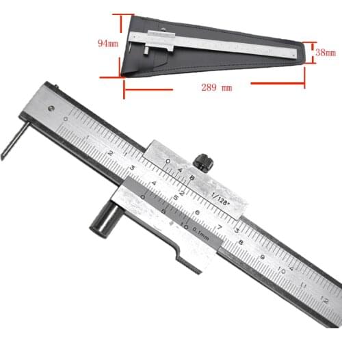 0-200mm carbide vernier mark parallel ruler cross callipers stainless steel callipers needle mark cross vernier callipers