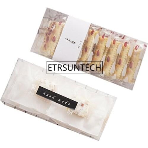 200pcs/lot PVC Clear Transparent Box Gifts Birthday Wedding Favor Holder Chocolate Candy Boxes Event Sweet Biscuits Box