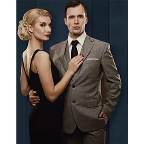 Evening Party Men Suits For Wedding Blazer Tailored Made Slim Fit Formal Tuxedo Best Man Prom Terno Masculino 2Pieces