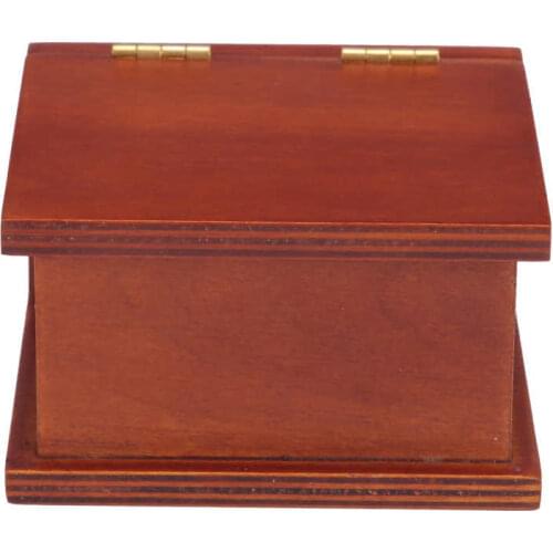 Music Box wooden gift Wood Book Shaped Mini Clockwork Wind‑Up Music Box Gifts Home Decoration christmas music box Music Boxes